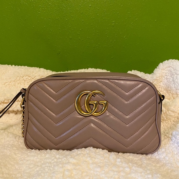 Gucci Marmont Small Dusty Rose - Picture 2 of 14